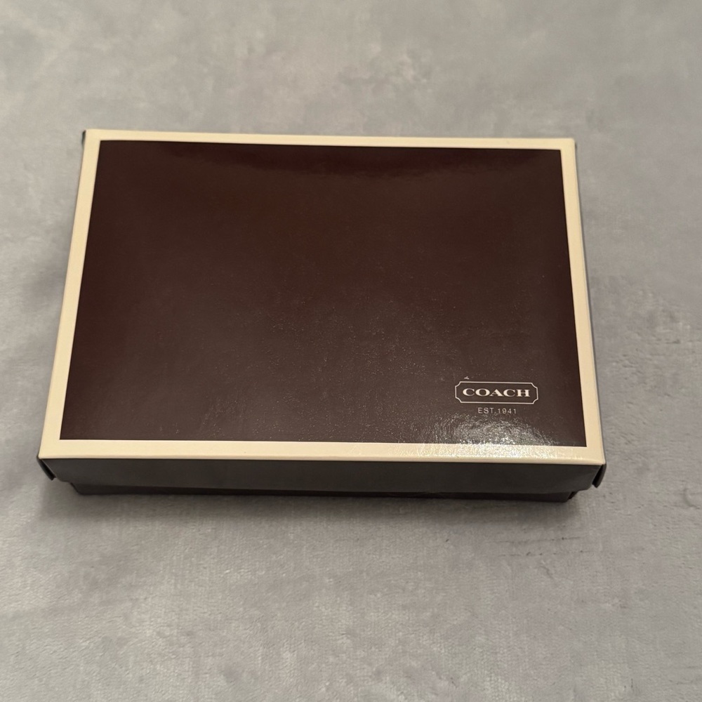 Vintage Coach Soho Black Leather Wristlet 7115C NWT‎ w/ Box & Tags - Picture 10 of 11